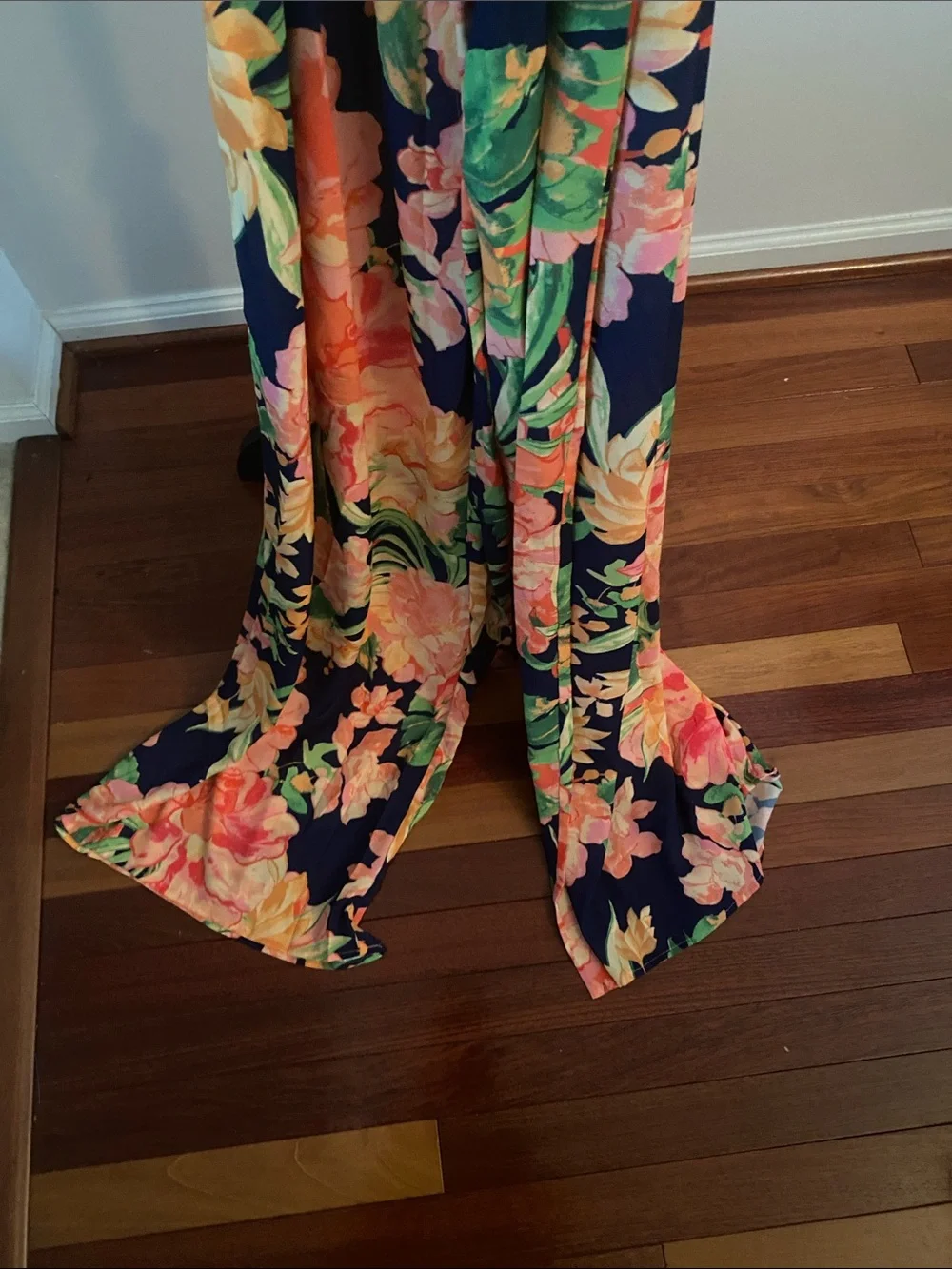 Baltic Born NWT size large tropical jumpsuit wide legs - Picture 3 of 6